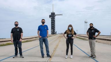 Los astronautas aficionados han regresado a la tierra