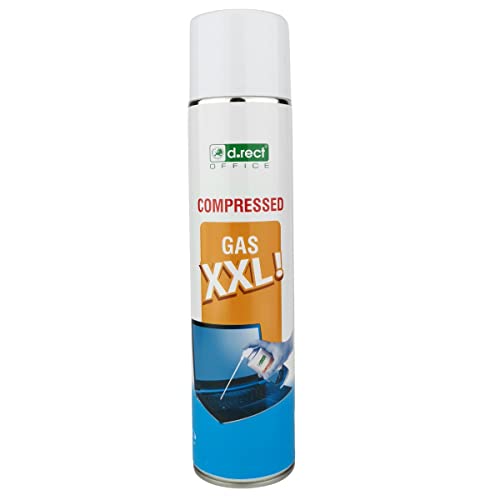 D.RECT - 4X 400 ml Aire comprimido, Spray Limpiador, Compresor de